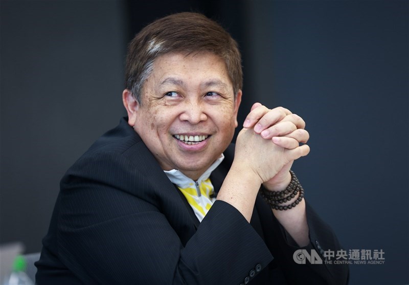 圖為威剛董事長陳立白。(中央社檔案照片)