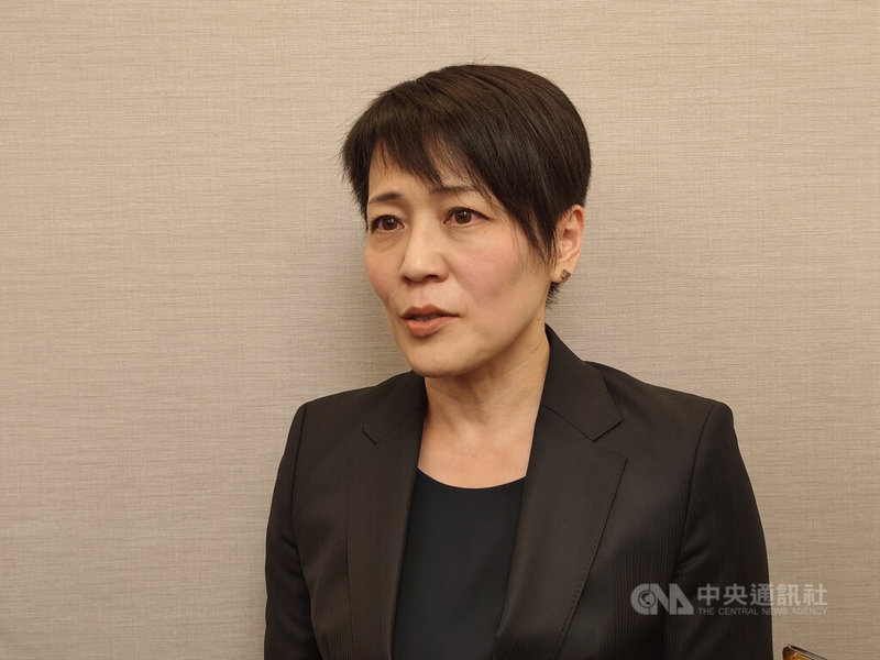 欣陸投控執行長張方欣18日出席媒體交流會。她指出，看好台灣軌道建設的持續開展與翻新、老舊住宅帶動的都更需求，以及循環經濟的趨勢，均有利於集團所屬市場的長期發展。中央社記者何秀玲攝　115年3月18日