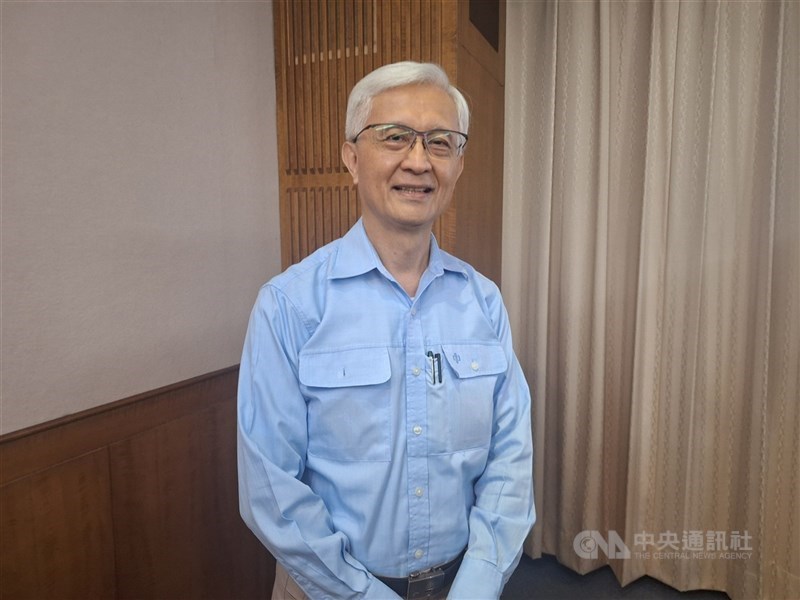 圖為中鋼董事長黃建智。 （中央社檔案照片）