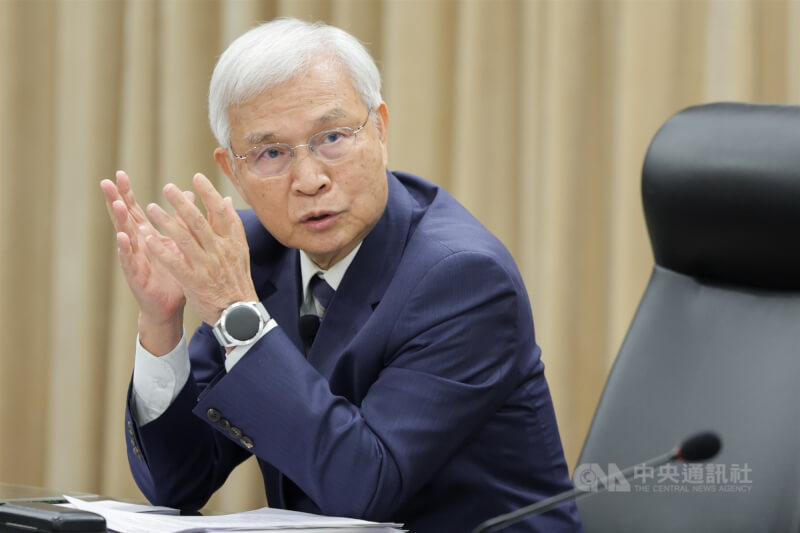 中央銀行總裁楊金龍。（中央社檔案照片）