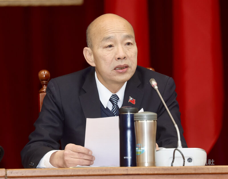 立法院長韓國瑜。（中央社檔案照片）