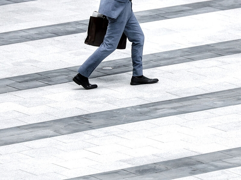 上班族示意圖。（中央社檔案照片）