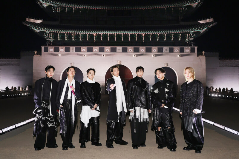 韓國天團「防彈少年團」（BTS）。（BIGHIT MUSIC / Netflix）