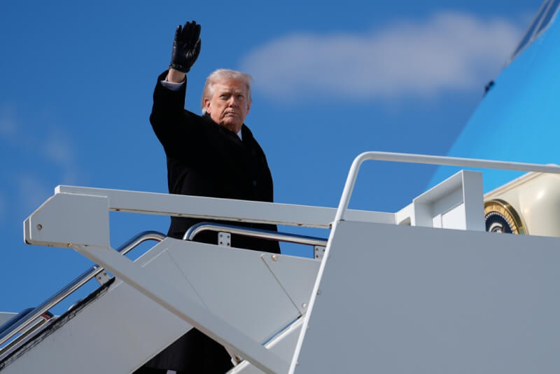 美國總統川普。（美聯社）