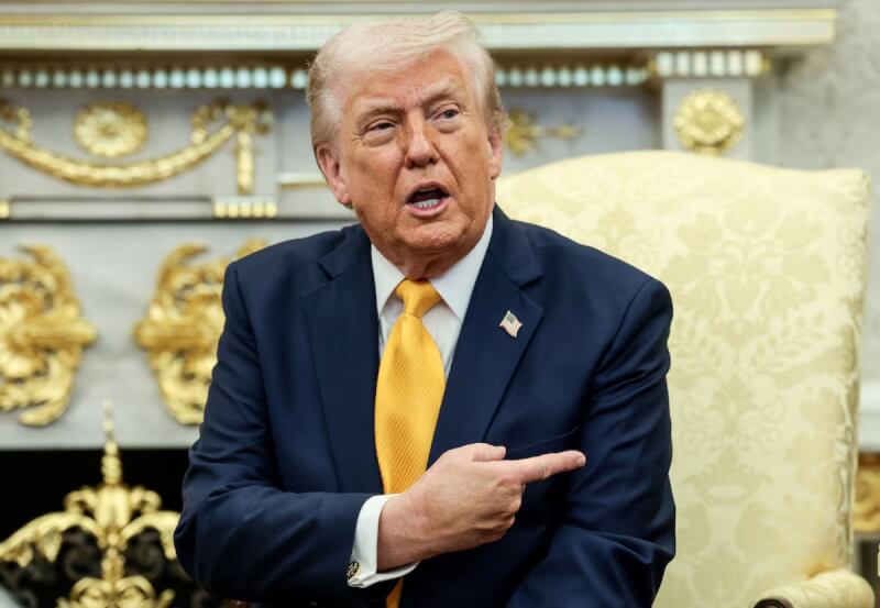 美國總統川普。（路透社）