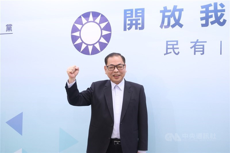 圖為新竹縣副縣長陳見賢。（中央社檔案照片）