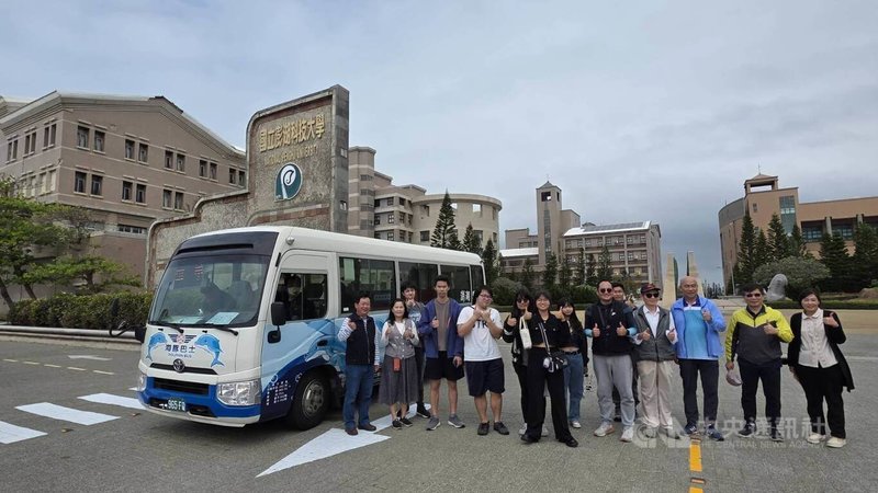 澎湖縣政府公共車船管理處推出「公車進校園計畫」，24日會勘路線與站點等，最快可望9月起嘉惠國立澎湖科技大學學子。中央社 115年3月24日