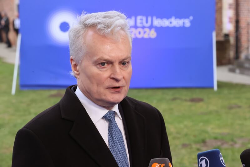 立陶宛總統瑙塞達。（美聯社）