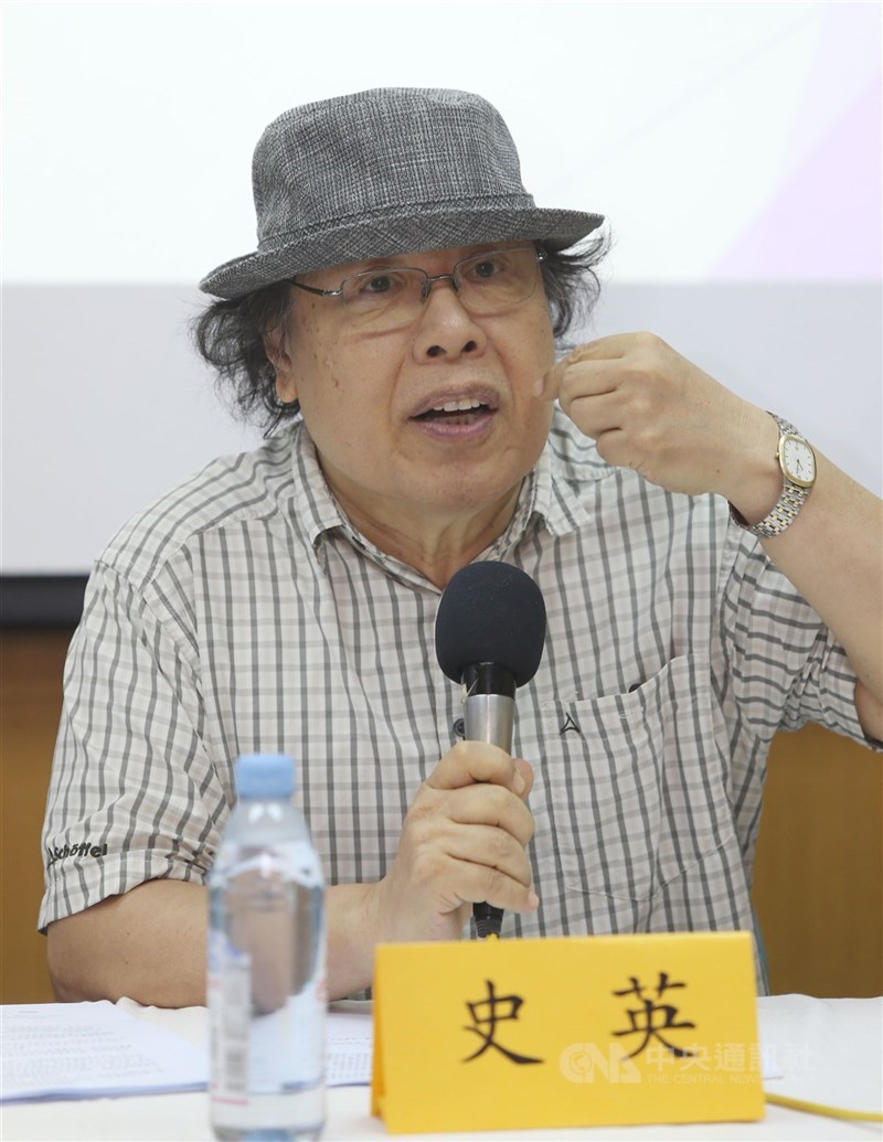 圖為人本創辦人史英。（中央社檔案照片）