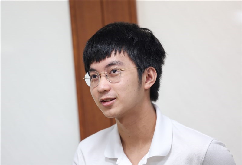圖為職業棋士許皓鋐九段。（中央社檔案照片）