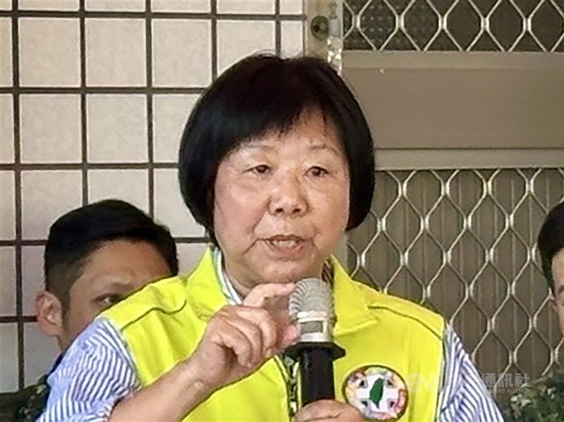 圖為民主進步黨籍前彰化縣議員江熊一楓。（中央社檔案照片）