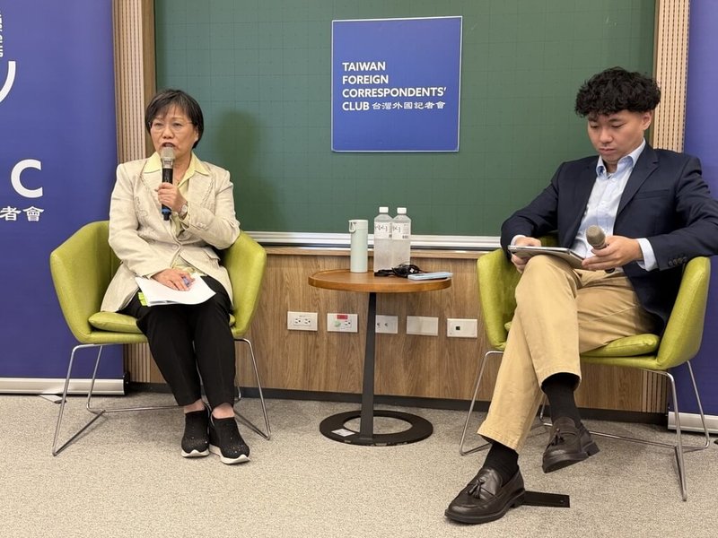 內政部27日透過新聞稿指出，內政部長劉世芳日前應邀出席台灣外國記者會（TFCC）國際媒體座談，闡述台灣在社會與民主韌性的政策布局，並就防救災、打擊詐騙及內政議題進行交流。（內政部提供）中央社記者賴于榛傳真 115年3月27日