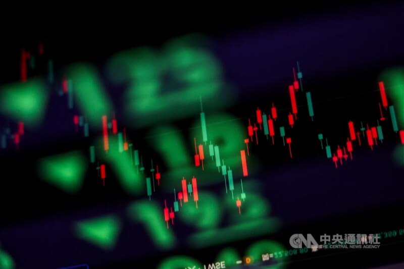 台股示意圖。（中央社檔案照片）