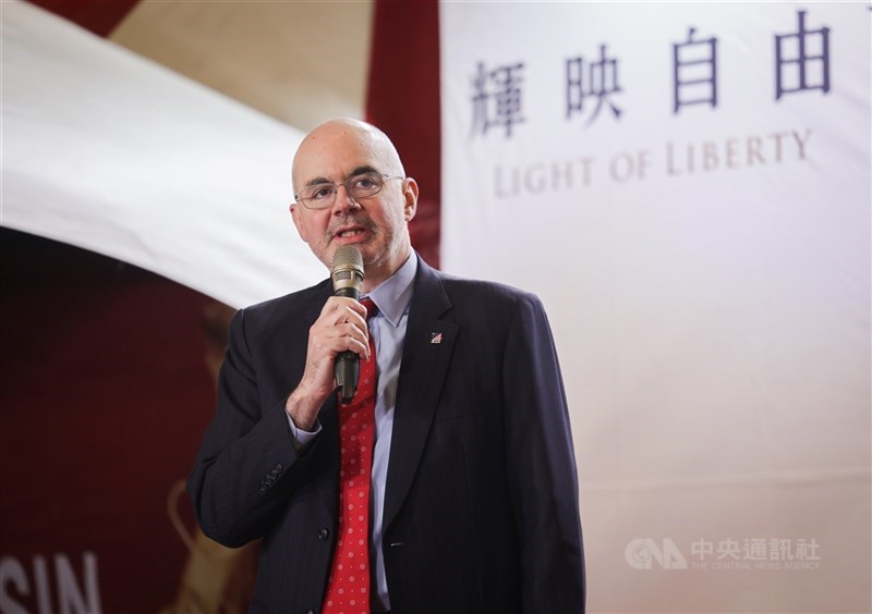 美國在台協會（AIT）處長谷立言。（中央社檔案照片）