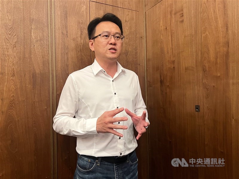 圖為台灣智庫執行長、前立委莊競程。（中央社檔案照片）