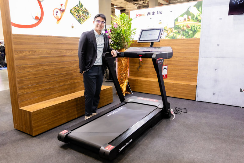 岱宇國際董事長林佑穎表示，今年家用業務即便營收可能持平，但「獲利優先」是核心目標。（岱宇國際提供）中央社記者潘智義傳真　115年3月30日