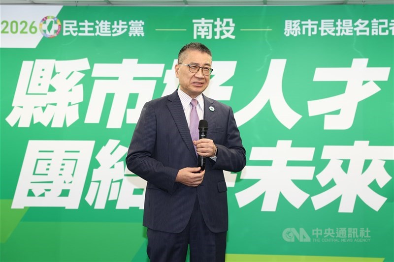 圖為民進黨秘書長徐國勇。（中央社檔案照片）