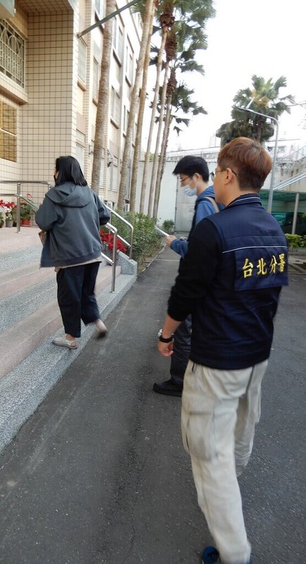 網拍賣家成姓女子涉嫌脫產不繳稅，遭罰新台幣456萬元罰鍰，並送台北女子看守所管收。（台北分署提供）中央社記者謝君臨傳真　115年3月30日