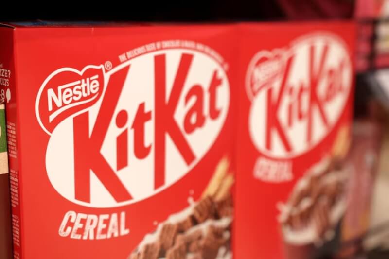 知名巧克力品牌奇巧（KitKat）。（路透社）