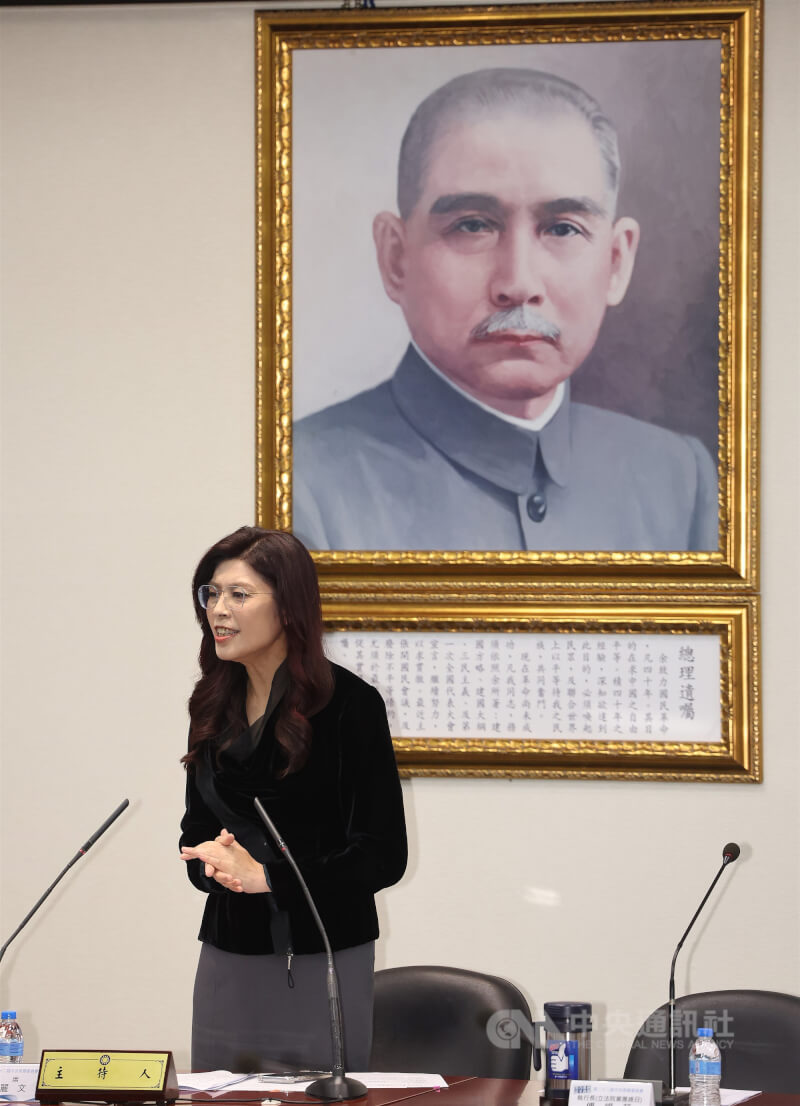 國民黨主席鄭麗文。（中央社檔案照片）