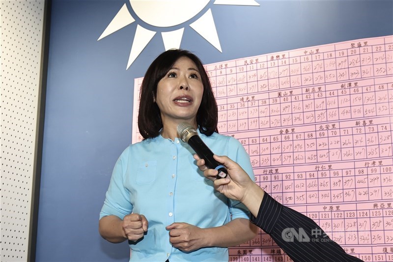 圖為中國國民黨籍立法委員李彥秀。（中央社檔案照片）