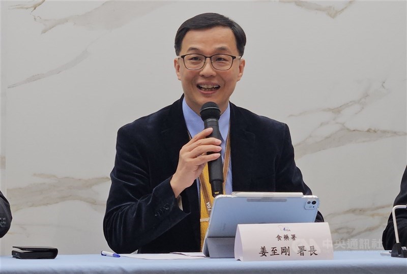 圖為衛生福利部食品藥物管理署長姜至剛。（中央社檔案照片）