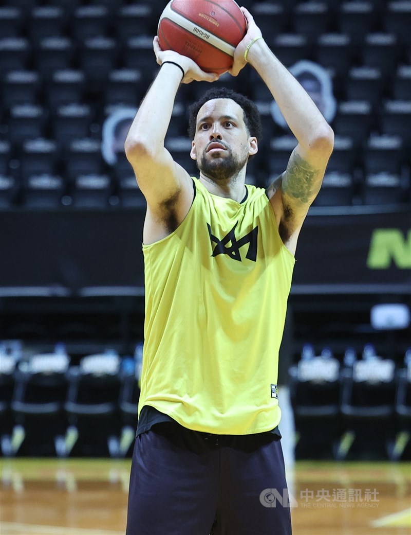 圖為台灣職業籃球大聯盟（TPBL）新北國王隊洋將奧帝（Austin Daye）。（中央社檔案照片）