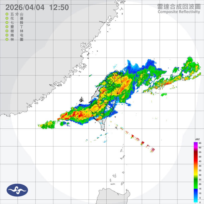 （圖取自氣象署網頁cwa.gov.tw）