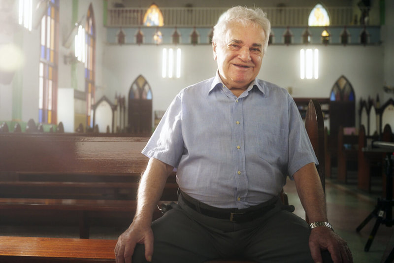 第2屆國家文化資產保存獎「保存貢獻類」得主暨「蘭陽舞蹈團」創辦人秘克琳神父（Fr. Gian Carlo Michelini）（圖）4日辭世，享耆壽91歲。文化部長李遠深表哀悼，文化部將呈請總統明令褒揚。（文化部提供）  中央社記者趙靜瑜傳真  115年4月5日