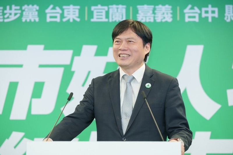 民眾黨宜蘭縣長參選人陳琬惠邀國民黨籍參選人吳宗憲宣講，對此，民進黨籍參選人林國漳（圖）競選辦公室5日表示，對任何關心宜蘭發展的討論都予以尊重，但在此關鍵時刻，更盼藍白陣營能將眼光聚焦於當前最迫切的民生安全問題。（林國漳競選辦公室提供）中央社記者王朝鈺傳真　115年4月5日