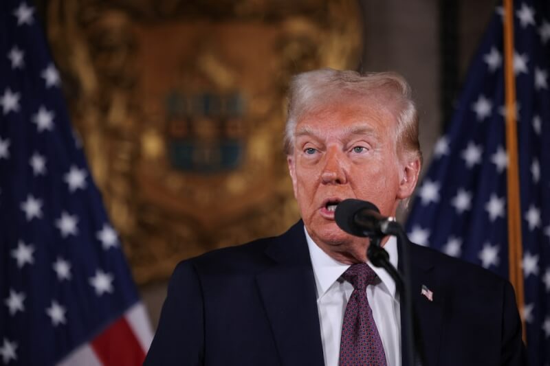 美國總統川普。（路透社）