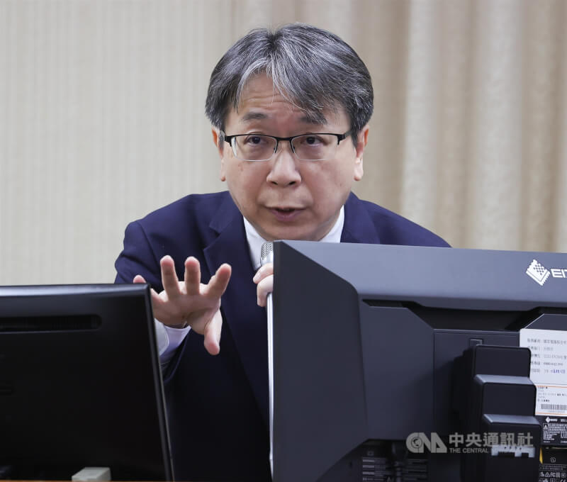 國安局長蔡明彥。（中央社檔案照片）