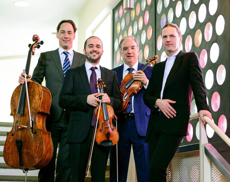 由柏林愛樂成員組成的「柏林愛樂鋼琴四重奏」（Berlin Philharmonic Piano Quartet）（圖）將以「微型交響樂團」之姿訪台，5月在台南市演繹音樂家布拉姆斯（Johannes Brahms）作品。（牛耳提供）中央社記者趙靜瑜傳真  115年4月6日