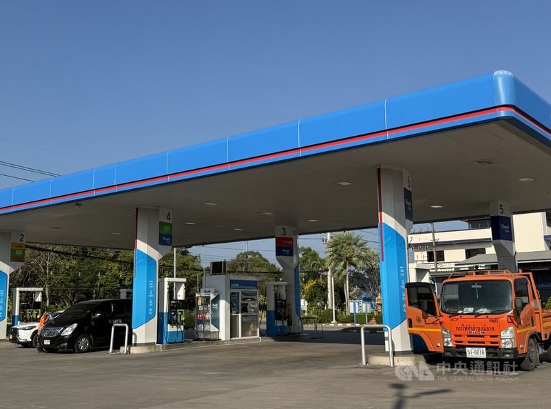 中東衝突推高油價，泰國政府為因應能源危機，最快可能自4月20日起，實施加油站夜間禁售令。中央社記者李宗憲曼谷攝　115年4月7日