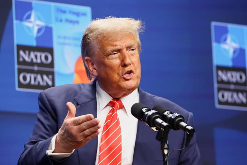 美國總統川普。（路透社）