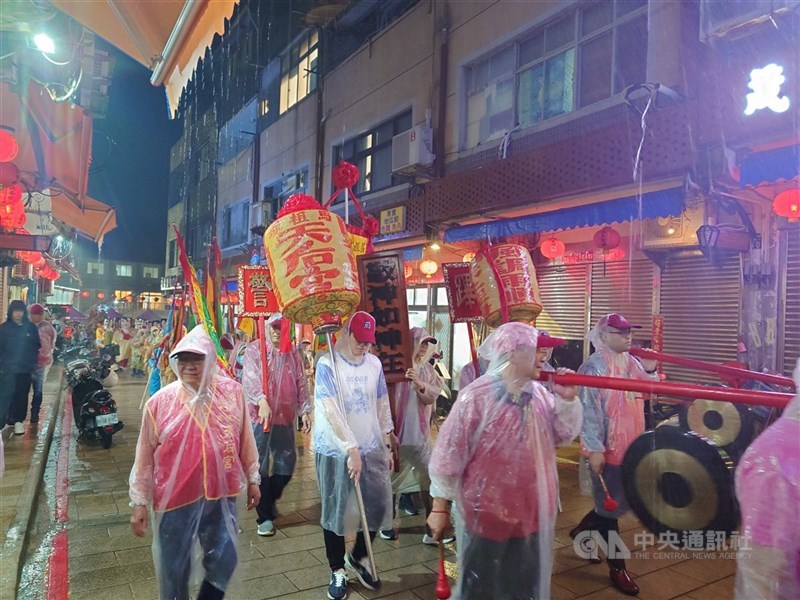 圖為遶境示意圖。（中央社檔案照片）