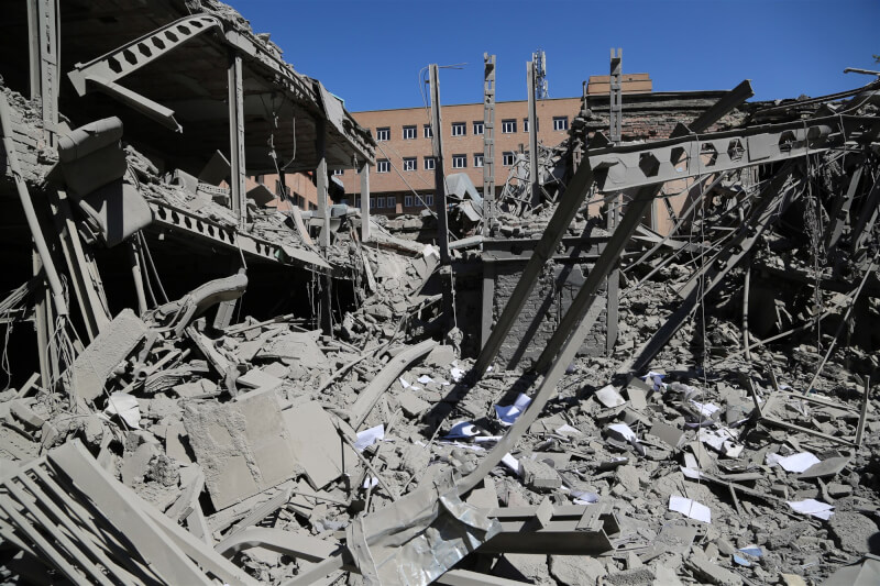 美國及以色列7日攻擊伊朗夏立夫理工大學。（安納杜魯新聞社）