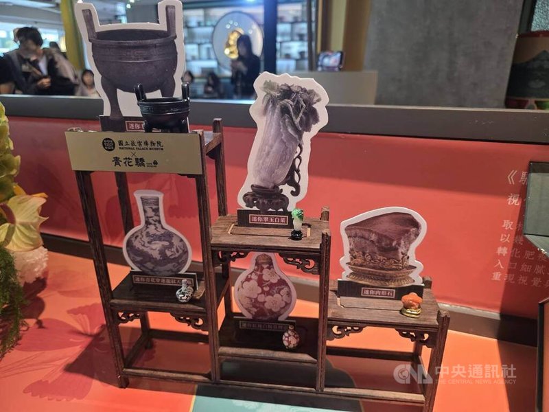 王品集團旗下青花驕再度攜手國立故宮博物院推出「國寶驕饗宴」。中央社記者江明晏攝　115年4月8日