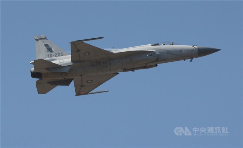 巴基斯坦空軍JF-17戰機（中央社檔案照片）