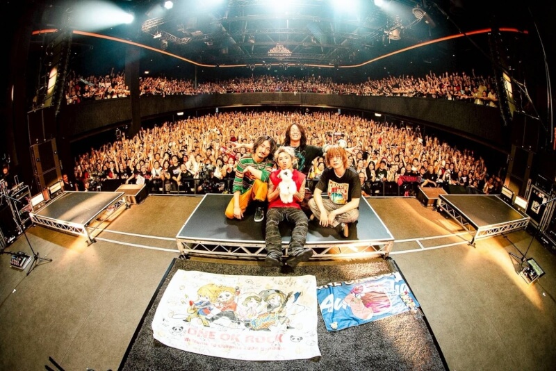 圖為ONE OK ROCK 3月於澳洲演出。（圖取自facebook.com/ONEOKROCK）