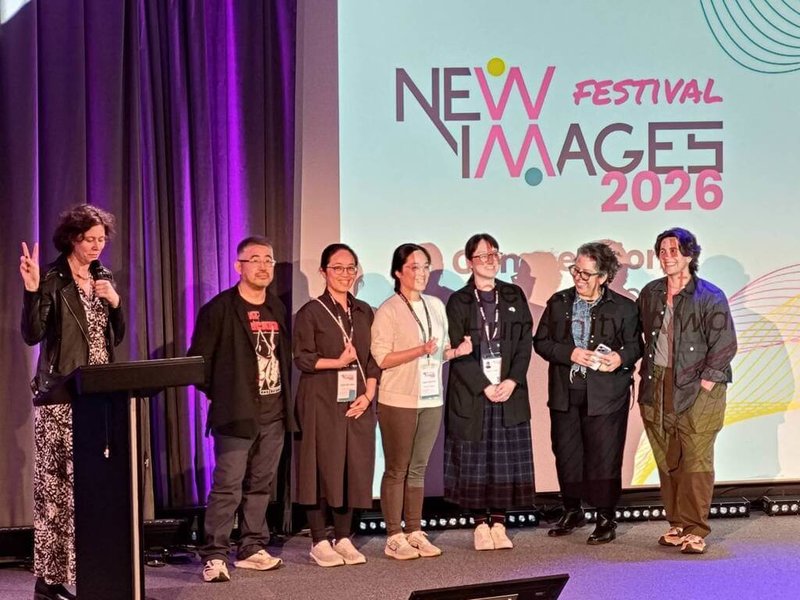 台灣導演謝筱婷、謝筱瑋的舞蹈VR（虛擬實境）作品The Awake以漸凍症為靈感，在巴黎新影像藝術節獲得人道特別獎。（巴文中心提供）中央社記者曾依璇巴黎傳真　115年4月11日