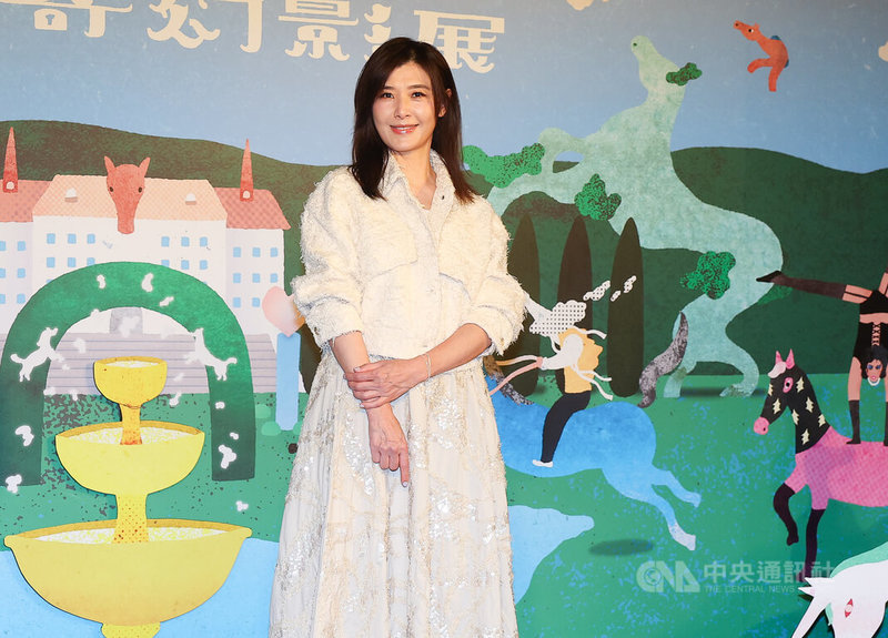 2026金馬奇幻影展12日在台北舉辦「欠妳的那場婚禮：第1-2集」首映會，演員蘇慧倫（圖）出席，分享拍片心得。中央社記者謝佳璋攝　115年4月12日