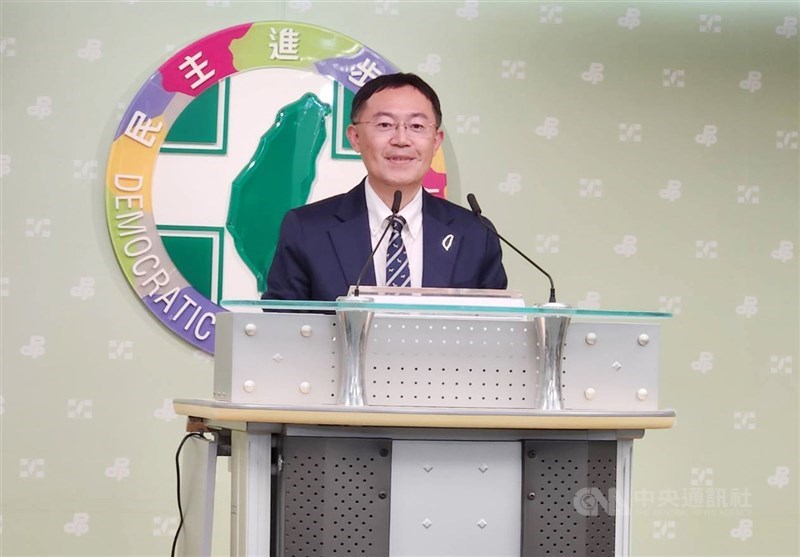 圖為民進黨中央黨部發言人、立委李坤城。（中央社檔案照片）