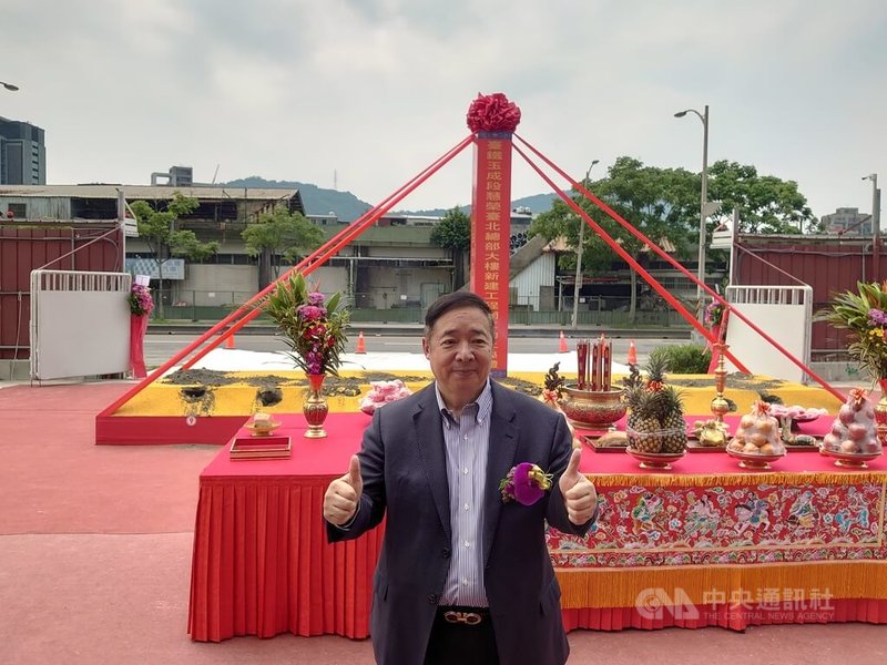 慧榮13日舉行台北企業總部新建工程動土典禮，總經理苟嘉章受訪說，記憶體市場出現結構性轉移，明年供給缺口可能比今年擴大。中央社記者張建中攝　115年4月13日