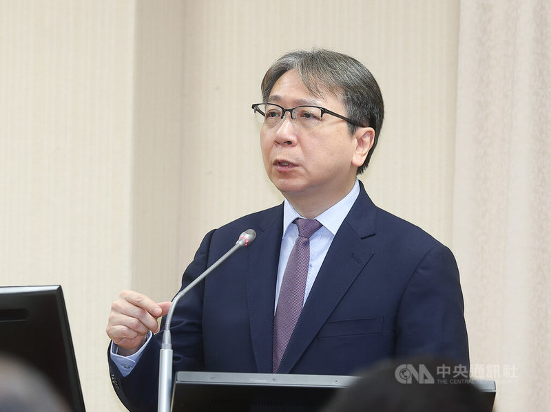 立法院外交及國防委員會13日邀請國安局長蔡明彥（圖），報告「針對近期中國籍小型船隻非法侵入我國領海之偵搜漏洞檢討、科技監偵設備建置進度與精進作為」，並備質詢。中央社記者謝佳璋攝  115年4月13日