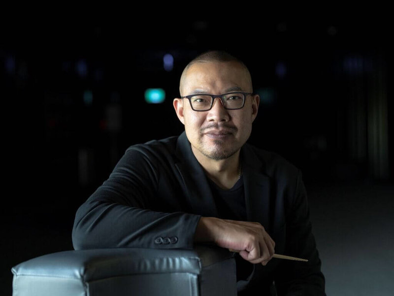 國家表演藝術中心第4屆董事會14日通過北中南3場館藝術總監聘任提案,由簡文彬(圖)續任衛武營國家藝術文化中心藝術總監。(國表藝提供) 中央社記者趙靜瑜傳真 115年4月14日