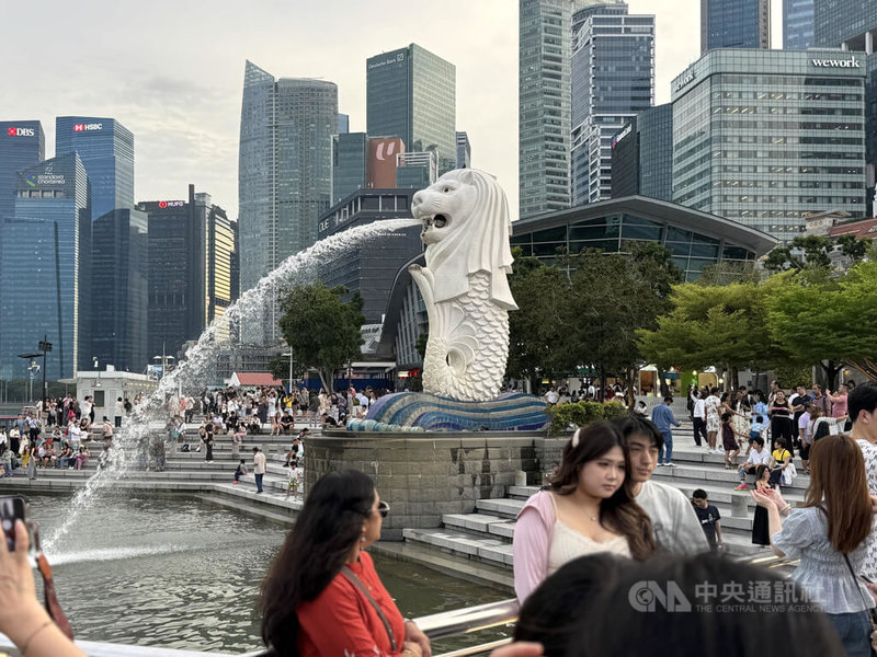 新加坡對國際貿易依賴程度高，經濟表現被視為全球貿易環境晴雨表之一。中央社記者吳昇鴻新加坡攝　115年4月14日