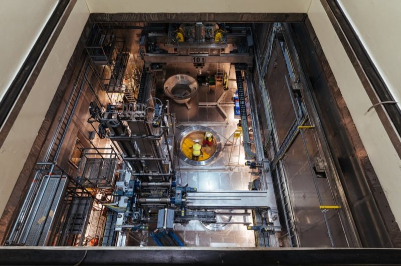 芬蘭安克羅（Onkalo）深層地質核廢處理廠即將試營運，圖為核廢設施。（帕西瓦公司提供）中央社記者巫祈麟赫爾辛基傳真　115年4月14日