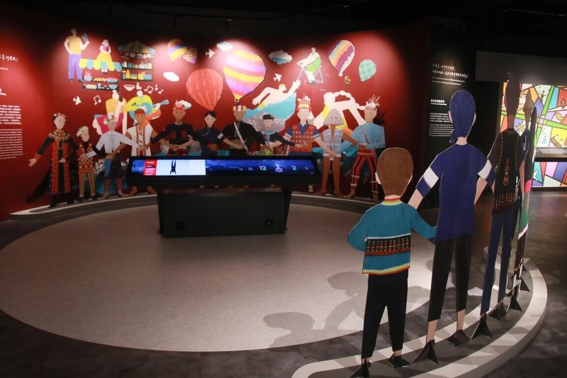 台東縣立圖書館的軟硬體設備已完成，規劃22日開幕，其中位於1樓、占地210坪的「台東探索館」16日將率先試營運。（台東縣政府提供）中央社記者盧太城台東傳真　115年4月15日