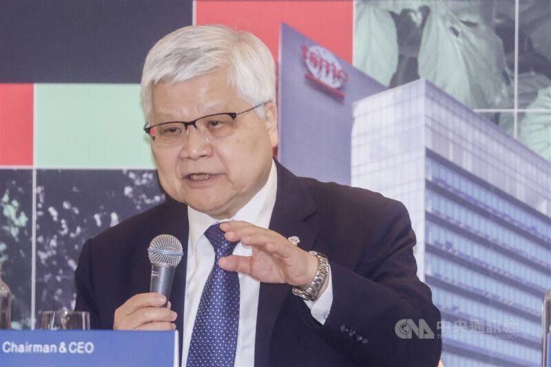 台積電董事長暨總裁魏哲家。 （中央社檔案照片）